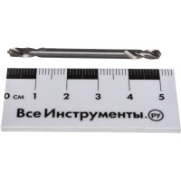 Сверло по металлу двухстороннее HSS-G Super 3,5x12x52мм, 10 шт Heller 21412