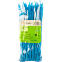 Нейлоновые стяжки FORTISFLEX КСС 4х200 синий 100 штук 55113
