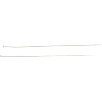 Нейлоновые стяжки FORTISFLEX КСС 5х500 белый 100 штук 59155