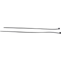 Нейлоновые стяжки FORTISFLEX КСС 8х450 черный 100 штук 50286