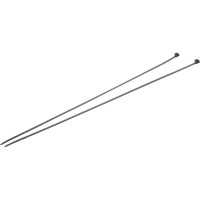 Нейлоновые стяжки FORTISFLEX КСС 8х500 черный 100 штук 50287