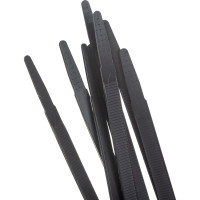 Полиамидные стяжки FORTISFLEX КСУ 9х180 черный 100 штук 53755