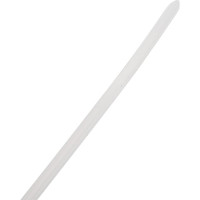 Нейлоновые стяжки с металлическим зубом FORTISFLEX КСЗ 3x100 белый 100 штук 58491