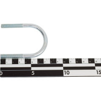 U-образный хомут FORTISFLEX болт оцинкованный 1 1/4'' М8 Q46х80х40 мм 63123