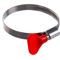 Червячные хомуты AutoFix 50-70/9мм W2 с ключом 50 шт. AWC-9-TS 50-70