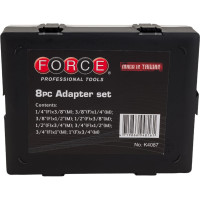 Набор адаптеров 8 предметов FORCE K4087