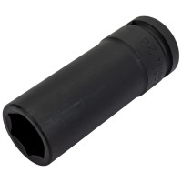 Головка ударная 6-гранная длинная (24 мм; 100 мм; 3/4) FORCE 46510024