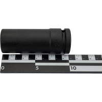 Головка ударная 6-гранная длинная (24 мм; 100 мм; 3/4) FORCE 46510024