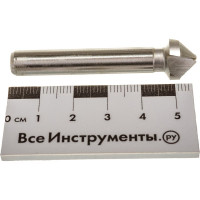 Набор зенковок 90° (6 шт; 6.3, 8.3, 10.4, 12.4, 16.5, 20.5; HSS) Bucovice Tools 741806