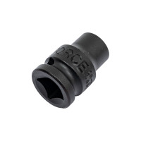 Набор 6 гранных ударных головок 1/2", 10 шт. FORCE 4109-18