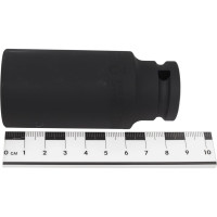 Головка 6-ти гранная ударная глубокая (27 мм; 85 мм; 1/2) FORCE 4458527