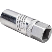 Головка свечная магнитная тонкостенная 12 гранная, 1/2", 18 мм, 70 мм FORCE 807418M