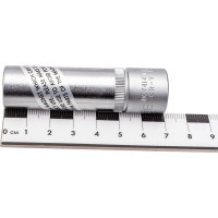 Головка свечная, магнитная 12 гранная, 1/2", 14 мм, 70 мм FORCE 807414M