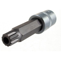 Головка-бита Spline с отверстием М16, 1/2", 100 мм FORCE 34810016T