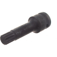 Ударная головка бита Spline M14, 1/2", 78 мм FORCE 24807814