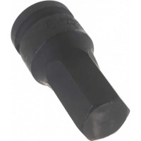 Ударная цельная головка-бита 6 гранная, 1/2", 22 мм, 60 мм FORCE 24406022