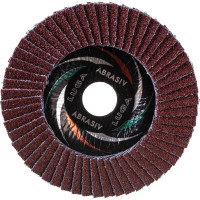 Круг лепестковый торцевой плоский КЛТ1 (125х22 мм; А 36; 14А 50/Р36) Луга 4603347338001
