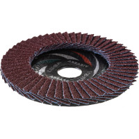 Круг лепестковый торцевой плоский КЛТ1 (125х22 мм; А 36; 14А 50/Р36) Луга 4603347338001