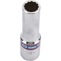 Головка торцевая глубокая двенадцатигранная (10 мм; 3/8) KING TONY 323010M