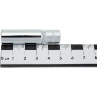 Набор головок 1/4", длинные 12 гранные, дюймовые, на планке,11 шт. FORCE 21110D