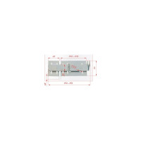 Дверная задвижка Без бренда ЗД-04, цинк 91508