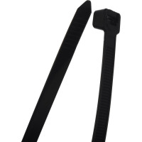 Пластиковые стяжки AutoFix 7,6x400мм черные NPC-76-400 B