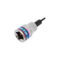 Насадка торцевая с отверстием TORX (T8; 50 мм; 3/8DR) KING TONY 302708