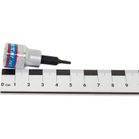 Насадка торцевая с отверстием TORX (T8; 50 мм; 3/8DR) KING TONY 302708