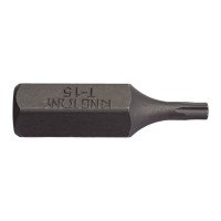 Вставка торцевая TORX с отверстием (Т15; 10 мм; 36 мм) KING TONY 163615U