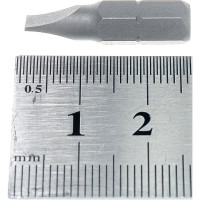Вставка торцевая Slotted (SL 5.5х0.8 мм; 25 мм; 1/4) KING TONY 102555S1