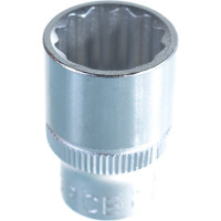 Головка короткая 12-гранная (12 мм; 1/4DR) FORCE 52912