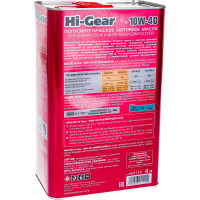 Масло моторное полусинтетическое 4л 10W-40 SL/CF Hi-Gear HG1114