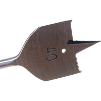 Сверло по дереву перовое РемоКолор, трехгранный хвостовик, 40 мм 35-4-540