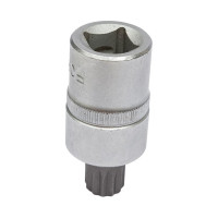 Головка-бита с отверстием 1/2", Spline М14, 55 мм FORCE 34805514T