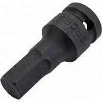 Ударная цельная головка-бита 6 гранная, 1/2", 14 мм FORCE 24406014