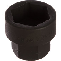 Головка торцевая ударная мини 6-гранная JTC 1/2" х 22мм, длина 28мм 442822 508567