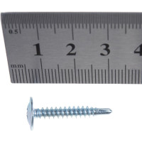 Саморез прессшайба крепежная техника сверло 4,2х25, 800 шт. 430508 БК