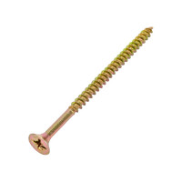 Шуруп крепежная техника жёлтый цинк 5,0x80, 140 шт. 431410 БК