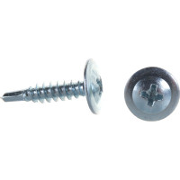 Саморез прессшайба крепежная техника сверло 4,2х19, 1000 шт. 430506 БК