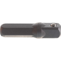 Переходник 1/4" HEX на 1/4" DR, L=30 mm FORCE 8092230