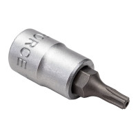 Головка-бита 1/4", 5-ти лучевая с отверстием, TS15, L=32 мм FORCE 32F3215