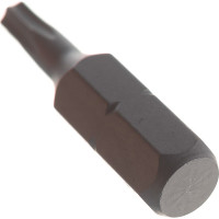 Вставка бита торцевая 1/4", TORX, T15, L=25, с отверстием KING TONY 102515U