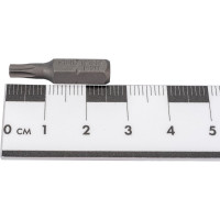 Вставка бита торцевая 1/4", TORX, T20, L=25, с отверстием KING TONY 102520U