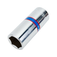 Набор глубоких торцевых головок 1/4", шестигранные, 4-14 мм, 13 предметов KING TONY 2311MR