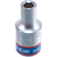 Набор торцевых головок 1/4", шестигранные, 4-14 мм, 13 предметов KING TONY 2513MR