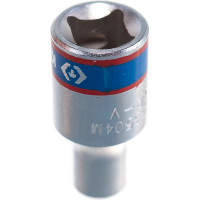 Набор торцевых головок 1/4", шестигранные, 4-14 мм, 13 предметов KING TONY 2513MR