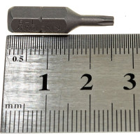 Бита 1/4", TORX с отверстием, T9, 25 мм KING TONY 102509U