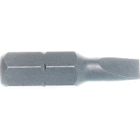 Биты торцевая 1/4", Slotted, 4,5х0,6 мм, 25 мм KING TONY 102545S1