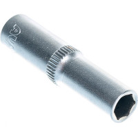 Головка шестигранная удлиненная 1/4", 7 мм, 50 мм  AV Steel AV-500207