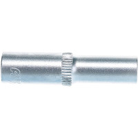 Головка шестигранная удлиненная 1/4", 7 мм, 50 мм  AV Steel AV-500207